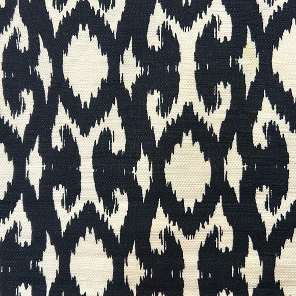 Ann Taylor Women’s Aztec Print Lined Straight Skirt Black Ivory Size 10 - Picture 3 of 10